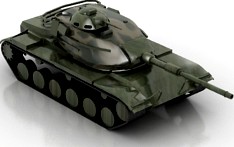 Tank 3D Model