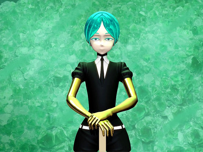 phosphophyllite  post winter version | 3D