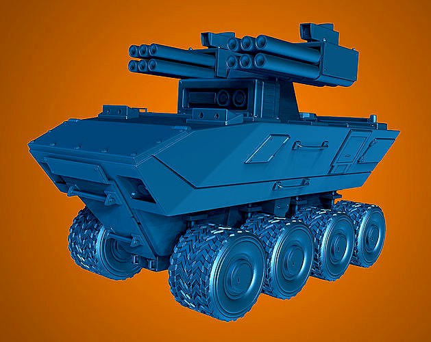 War vehicle for tabletop 3d print | 3D model