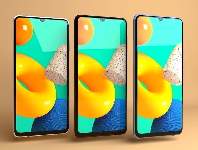 Samsung M32 high poly model