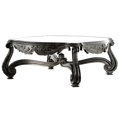 rococo middle coffee table
