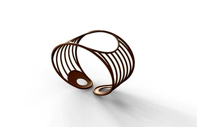 Wire Bangle | 3D