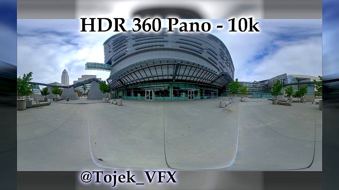 HDR 360 Panorama - DTLA - 01 California Dept of Transportatio