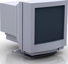 Monitor 3D Model