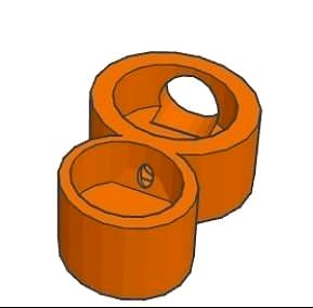 small acorn ant nest