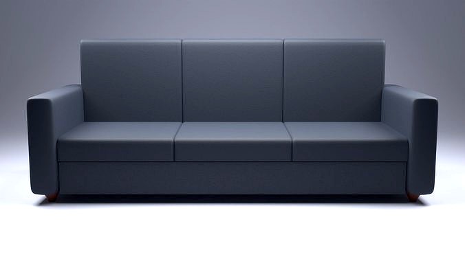 Sofa Set with PBR Textures 5