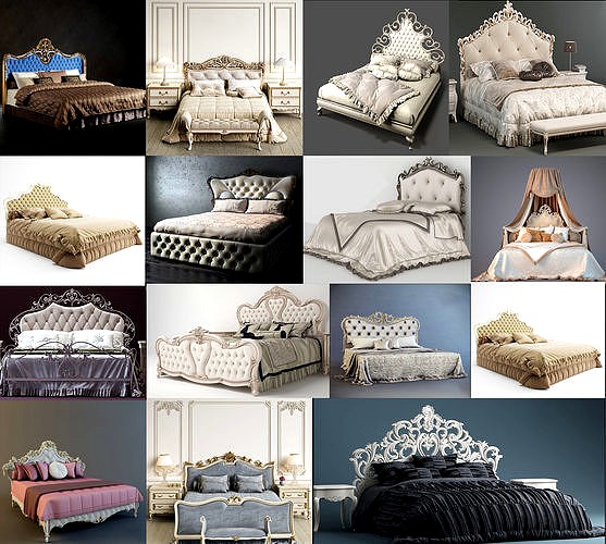 Classic Bed Collection Vol 01 15 Items