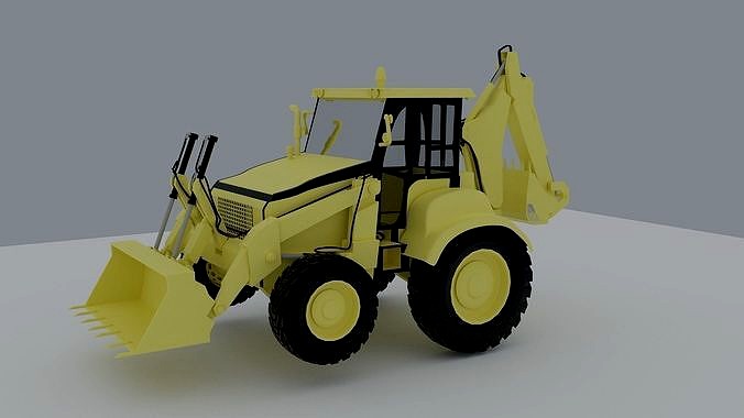 backhoe tractor