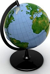 Globe 3D Model