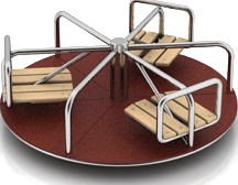 Carousel 3D Model
