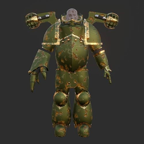 plague marine with power fist