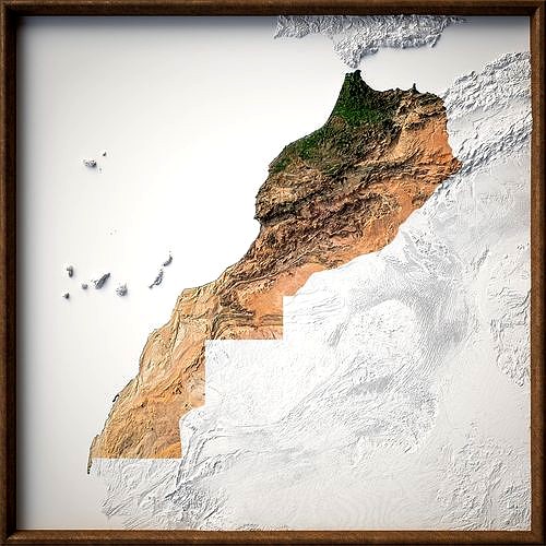 Map Morocco