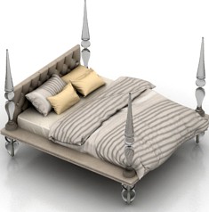 Bed 3D Model