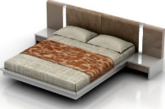 Bed 3D Model