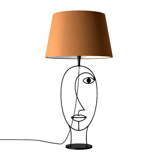 Table Lamp KARE Face Wire Nature