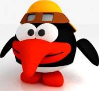 Penguin 3D Model