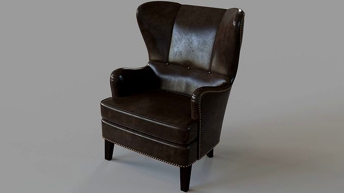 Barnard Tufted Wingback Chair