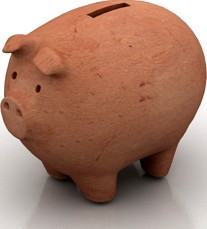 Piggy bank 3D Model