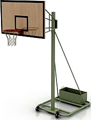 Basketball rack 3D Model