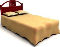 Bed 3D Model