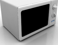 Microwave 3D Model