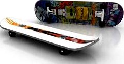 Skateboard 3D Model