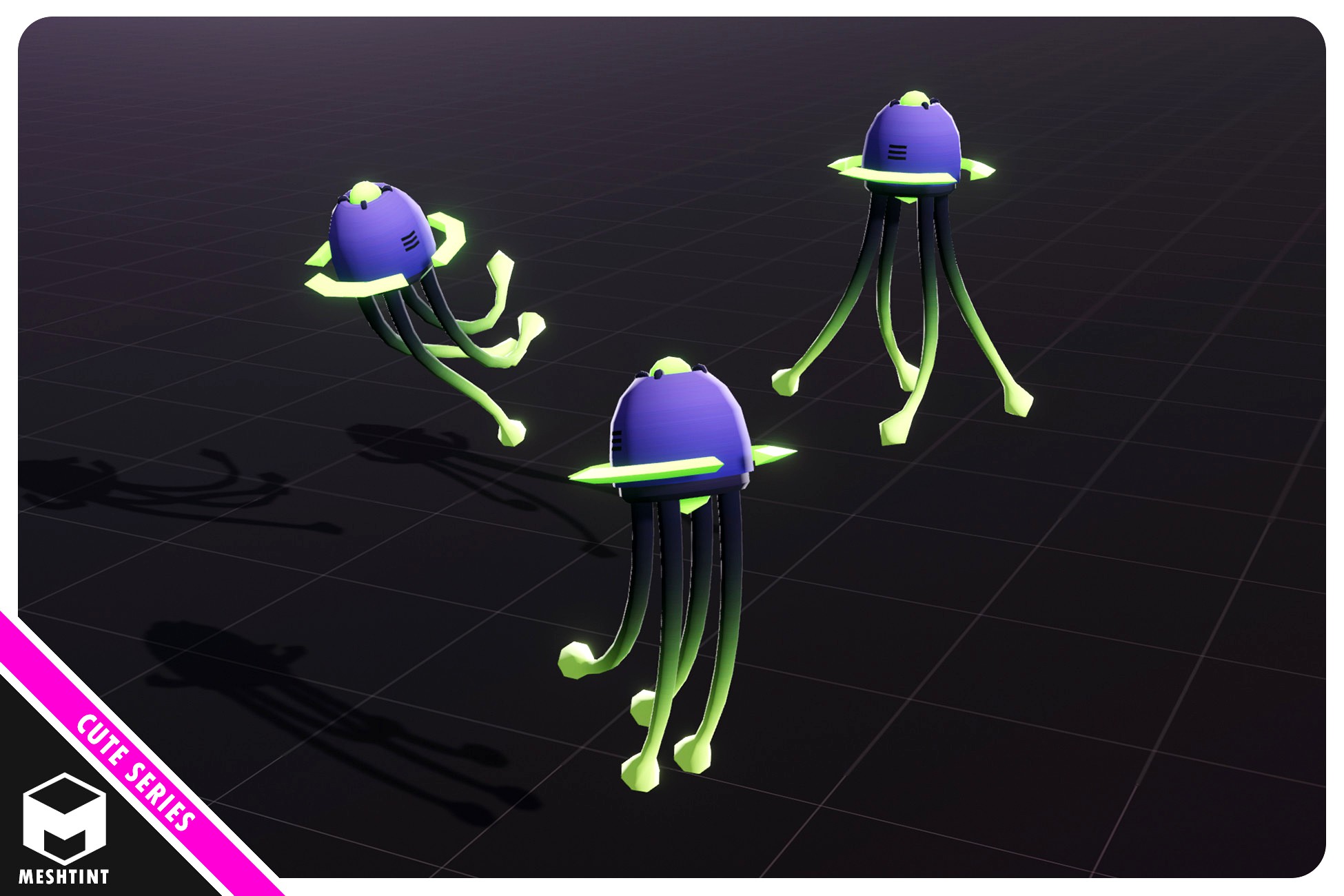 Jellyfish Robot Cute Series