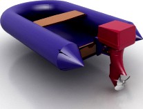 Boat 3D Model