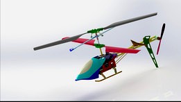 helicopter completed model