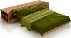 Bed 3D Model