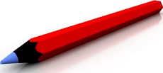 Pencil 3D Model