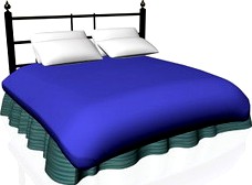 Bed 3D Model