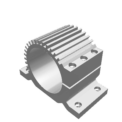 HF-Motorspindle Set 8022 air cooled 2.2 kW ER16