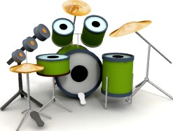 Drumset 3D Model