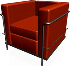 Armchair 3D Model