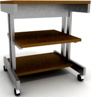Cart 3D Model