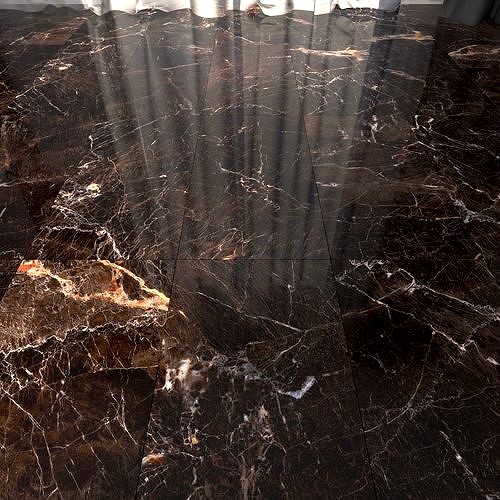 Marble Floor Java Brown Set