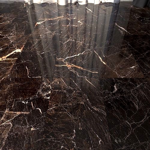 Marble Floor Java Brown Set