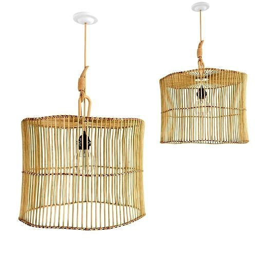 Rattan lamp bamboo 26