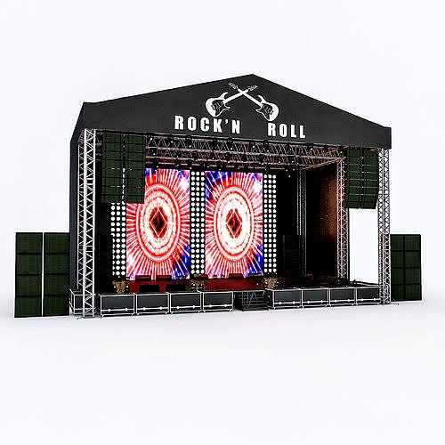 3D Concert Stage