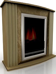 Fireplace 3D Model