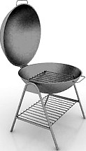 Grill 3D Model