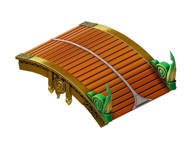 Game Model -Garden - Kunlun Hui Qianmen step