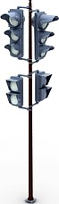 Traffic light 3D Model