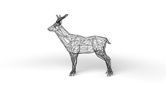Deer Wireframe
