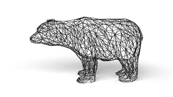 Bear Wireframe