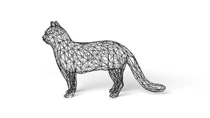 Cat Wireframe