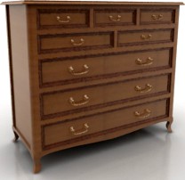 Commode 3D Model