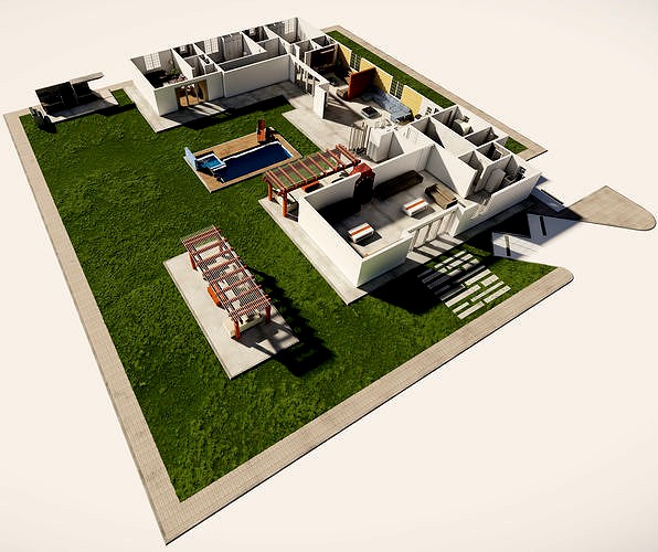 interior chalet model