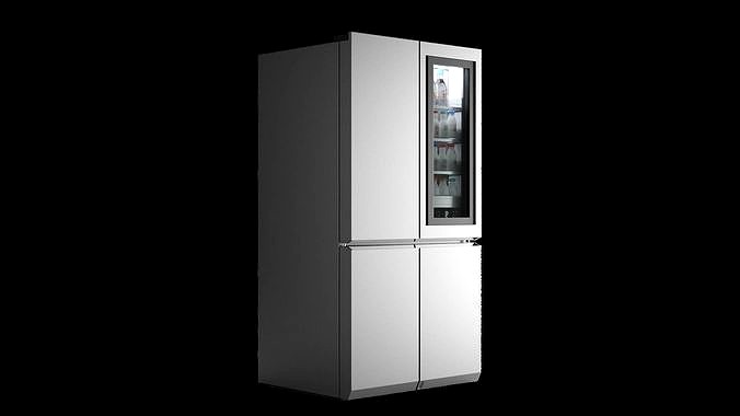 SIGNATURE LG LSR100RU Refrigerator 3D model for Blender